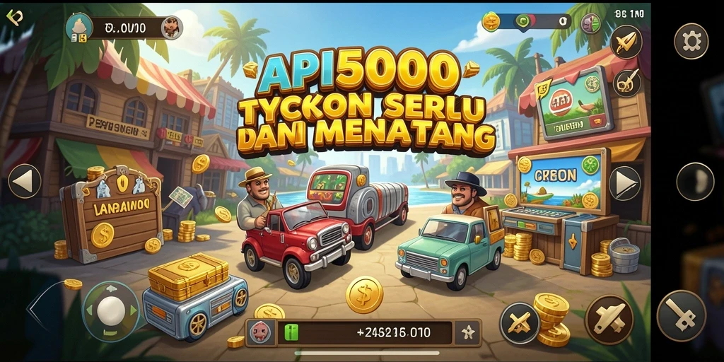 Tampilan menarik dari gameplay Tycoon yang menantang.