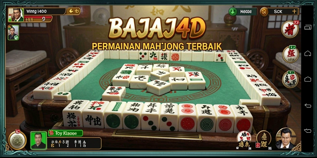 Tampilan menarik dari gameplay Mahjong di BAJAJ4D.