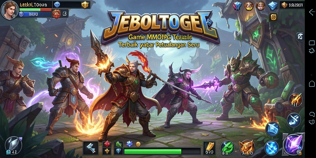 Tangkapan layar mendemonstrasikan aksi seru dalam gameplay JEBOLTOGEL.