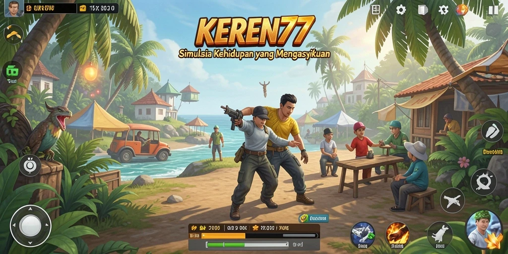 Tampilan gameplay KEREN77 yang menarik dan interaktif.