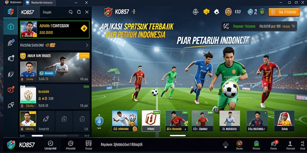 Tampilan menarik dari gameplay Sportsbook KO857.