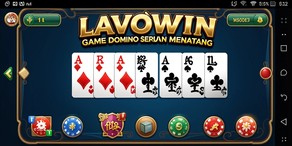 Tampilan menarik dari gameplay LAVOWIN yang menegangkan.