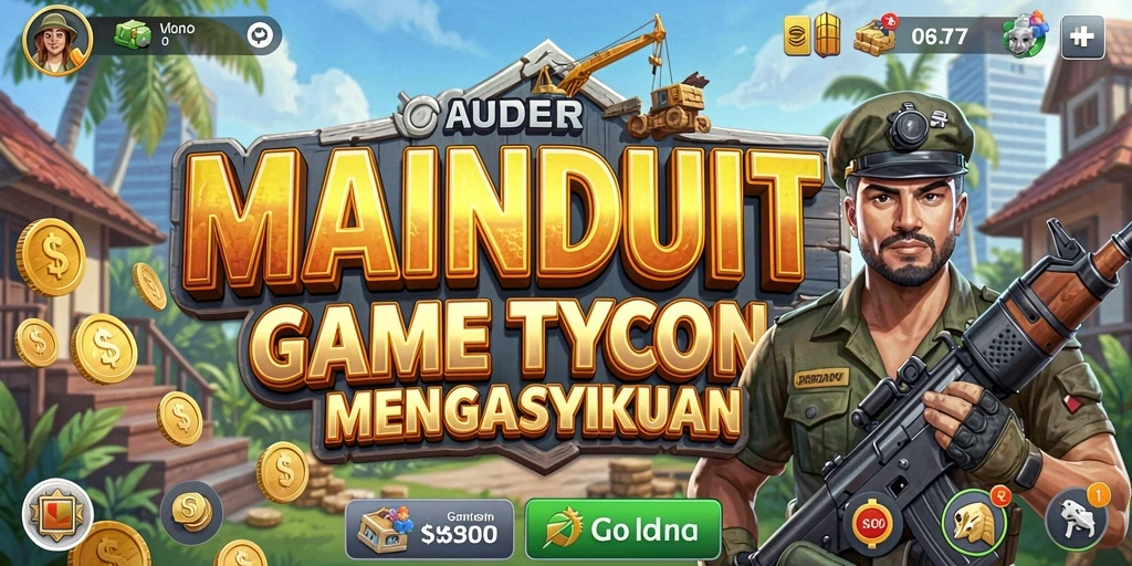 Tampilan menakjubkan dari gameplay Tycoon di MAINDUIT.