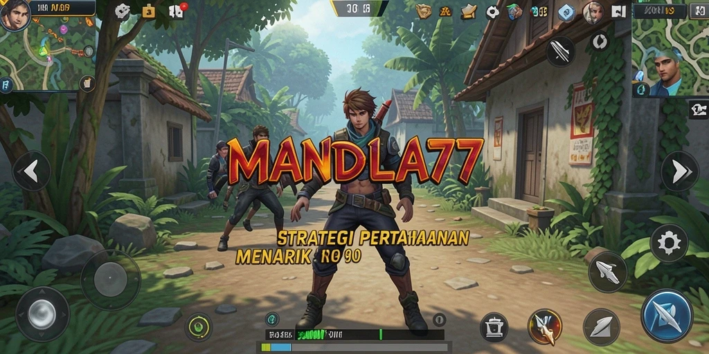Gameplay menegangkan MANDALA77 yang penuh strategi Tower Defense.