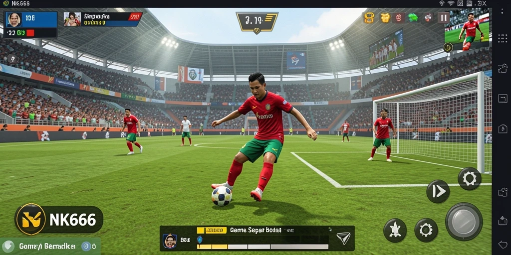 Tampilan gameplay <strong>NK666</strong> yang seru dan dinamis.