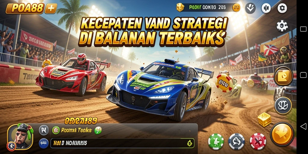 Gameplay seru di POA88 dengan balapan yang mendebarkan.