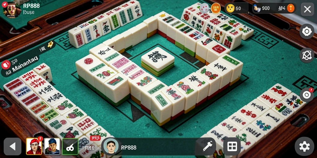 Tampilkan aksi seru dan strategis dalam permainan Mahjong di RP888.