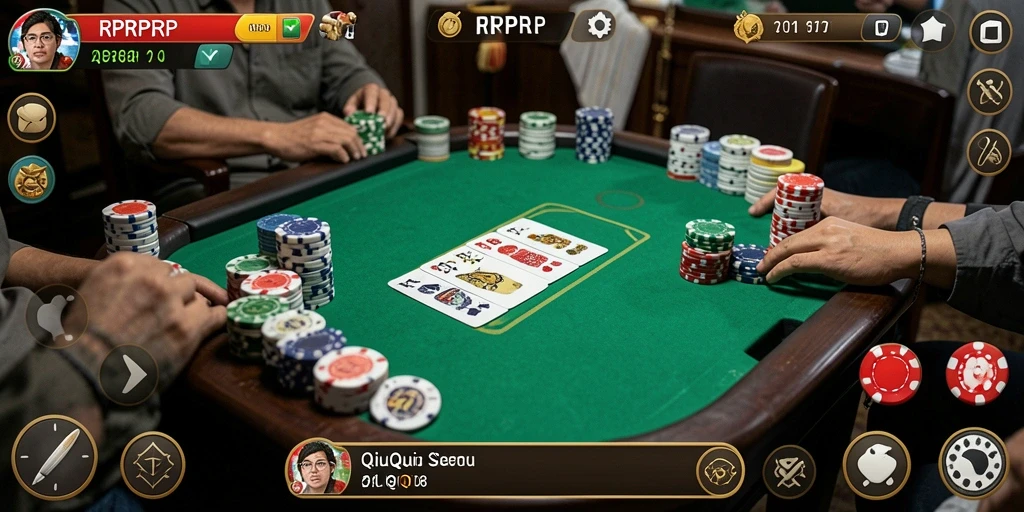 Gameplay seru dalam RPRPRP yang menarik.