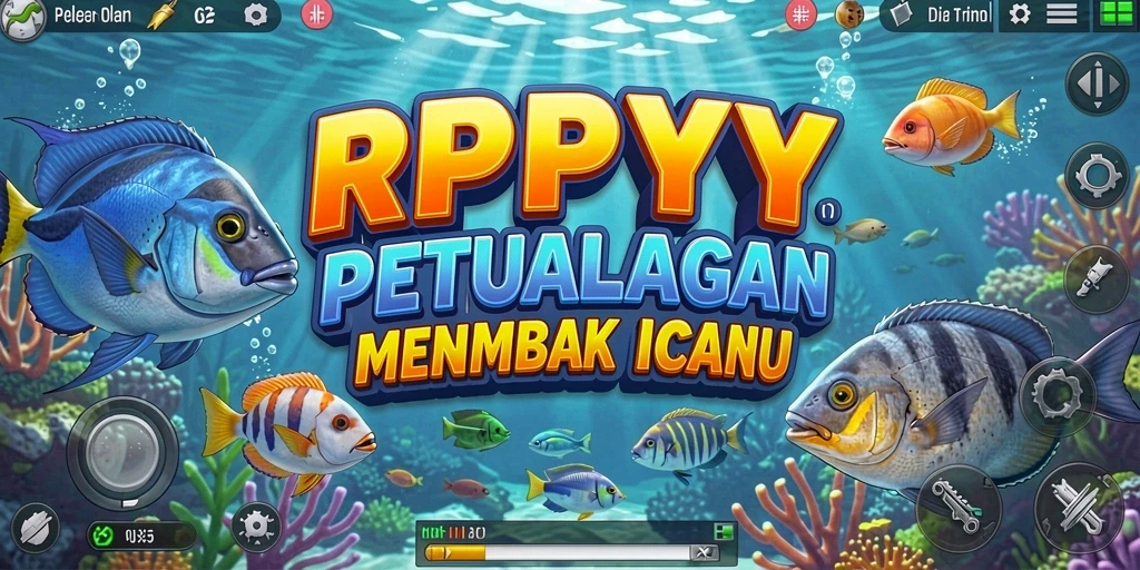 Gameplay seru menembak ikan di lautan yang penuh warna.