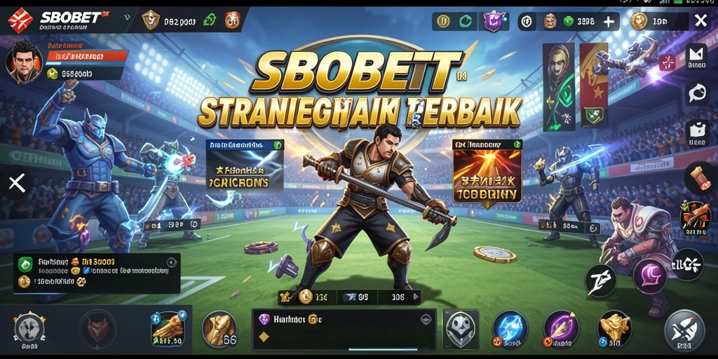 Gameplay SBOBET yang mendebarkan dalam aksi strategi.