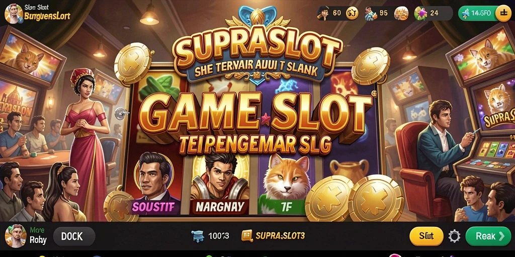 Tampilan gameplay yang memukau dari SUPRASLOT dan fitur menarik.