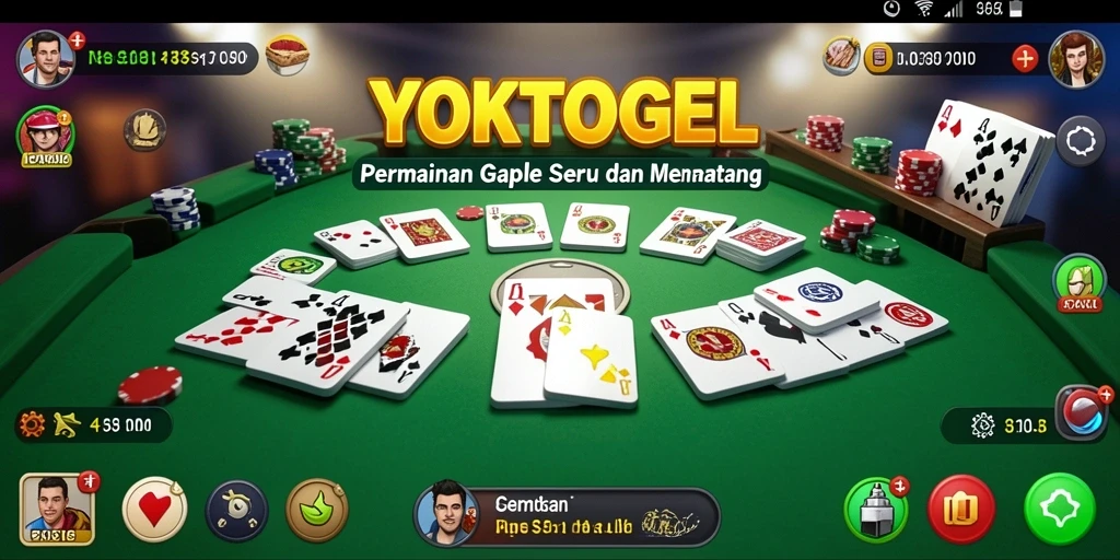 Tampilan gameplay menawan dari YOKTOGEL yang menantang.